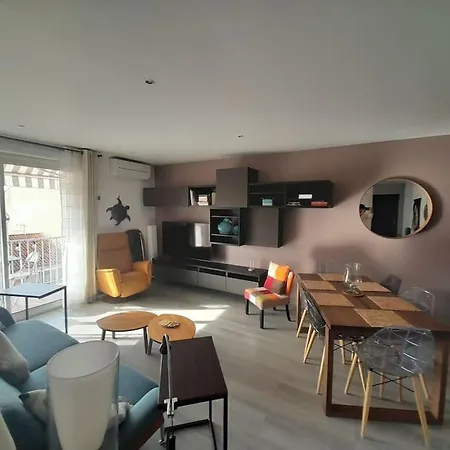 Petit Paradis Centre 3 Parking Clims Wifi Terrasse Apartamento